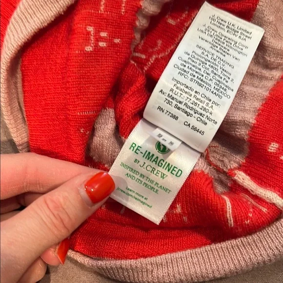 J. Crew Apres Ski Women's Sweater Merino Wool - Picture 5 of 6